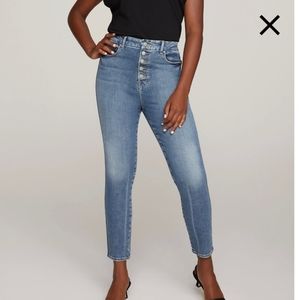 Nwt Good American Good Curve Skinny Jeans 14